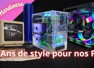 PC beige, RGB, fluo ou transparent – L’évolution des tendances PC