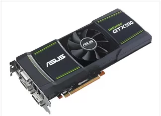 25 mars 2011 : ASUS donne naissance à la GTX590, une carte BI-GPU asus gtx590