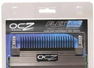 Le 24 janvier 2007, OCZ présente le kit PC2-9200 FlexXLC