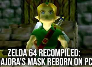 Un portage PC non officiel de The Legend of Zelda: Majora’s Mask Zelda 64 PC