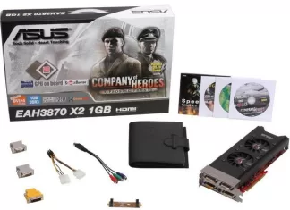 Asus EAH3870 X2 1Go, nous sommes le 23 janvier 2008 Asus EAH3870 X2 1Go