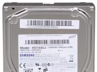 Samsung SpinPoint F1 1TB, nous sommes le 9 décembre 2008 Samsung SpinPoint F1 1TB