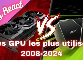 React Stats GPU steam 2008 à 2024 – Nvidia en quasi-monopole ?!