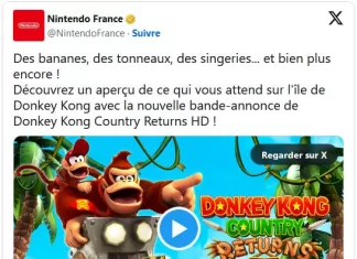 La BA HD de Donkey Kong Country Returns disponible !
