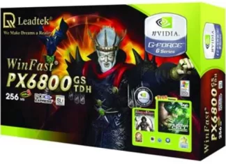 Leadtek PX6800 GS Extrême, on est le 20 janvier 2006