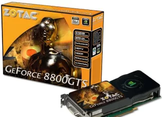 Nvidia 8800GTS 512Mo, nous sommes le 11 décembre 2007
