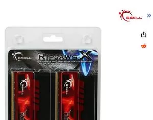 G.Skill Ripjaws DDR3-1600 CL9 8 Go : un kit pour gamers ! G.Skill Ripjaws DDR3-1600 CL9 8 Go