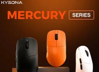 Kysona lance Mercury : une souris de jeu sans fil de 41 g ! Kysona Mercury