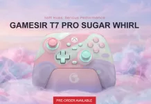 GameSir T7Pro Sugar Whirl : lancement de cette nouvelle manette GameSir T7Pro Sugar Whirl