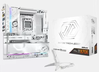 ASRock X870E Taichi white : la carte mère bientôt disponible ASRock X870E Taichi white