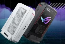 ASUS ROG NUC 16 : petit, mais avec une RTX5080 ! ASUS ROG NUC 16