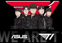 ASUS T1 E-SPORTS RTX5070 : la carte qui aime le sport ! ASUS T1 E-SPORTS RTX5070