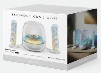 Harman Kardon SoundSticks 5 : enceinte de l’extrême Harman Kardon SoundSticks 5
