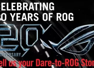 ASUS ROG : Le Pack complet 20e anniversaire est disponible ASUS ROG