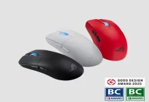 ASUSROG Harpe II AceLavaRed : la souris ultra légère ! ASUSROG Harpe II AceLavaRed