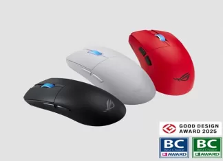 ASUSROG Harpe II AceLavaRed : la souris ultra légère ! ASUSROG Harpe II AceLavaRed