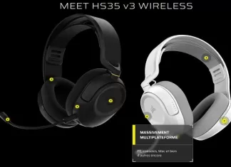 Corsair HS35 v3 wireless : le casque passe en version 3.0 Corsair HS35 v3 wireless