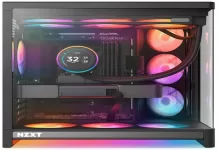 NZXT H6 : le boîtier à double chambre en verre incurvé NZXT H6