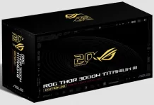 ROG Thor3000W TitaniumIII Edition20 : alimentation PC extrême ROG Thor3000W TitaniumIII Edition20