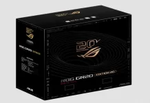 ASUS ROG GR20 Édition20 : un boitier PC collector ! ASUS ROG GR20 Édition20