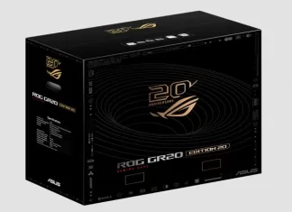 ASUS ROG GR20 Édition20 : un boitier PC collector ! ASUS ROG GR20 Édition20