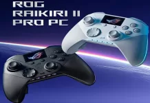 ASUS ROG Raikiri II Pro : la manette de jeu ultime ! ASUSROG Raikiri II Pro
