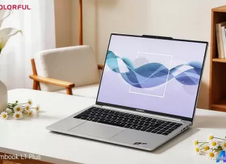 Rimbook L1 Plus : un PC portable polyvalent chez Colorful COLORFUL Rimbook L1 Plus