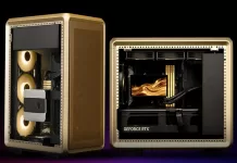 CoolerMaster MasterFrame 400 MeshGold : une édition limitée CoolerMaster MasterFrame 400 MeshGold