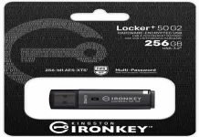 Kingston IronKeyLocker+ 50G2 256Go : une clé usb mais pas que ! Kingston IronKeyLocker+ 50G2 256Go