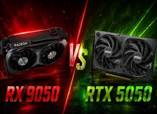 RTX5050 VS RX9050 : les résultats des matchs ! RTX5050 VS RX9050