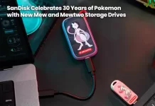 SanDisk célèbre les 30 ans de Pokémon SanDisk