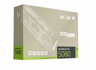 ZOTAC RTX5080 SOLIDCOREOC 20th : une éd 20e anniversaire ZOTAC RTX5080 SOLIDCOREOC 20th