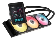 Corsair TITAN II 360 RX LCD : avec un écran multifonction Corsair LINKTITAN II 360RXLCD