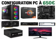 PC gamer à 650 € : une config anti crise PC gamer à 650 €